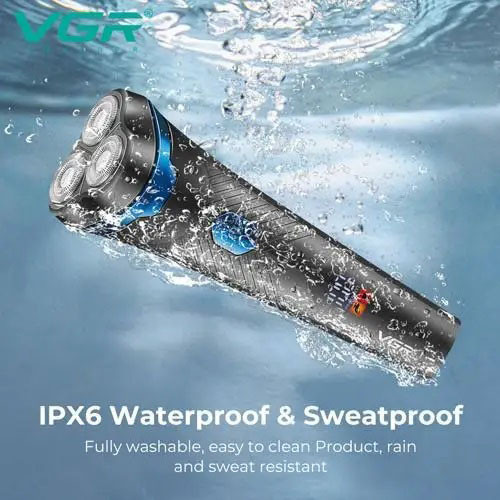 Професійна електробритва бритва для бороди VGR V-314, Акумуляторна бритва з фірмовим лезом IN-72 Івано-Франківськ - фото 7