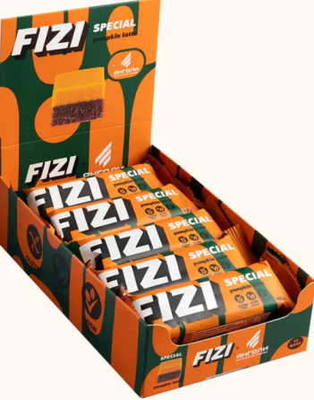 Протеїновий батончик Fizi Special 10x45g гарбузовий лате Київ
