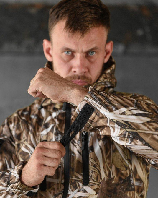 Тактический маскировочный  костюм софтшел SoftShell reeds ВТ7904 Одесса - изображение 20