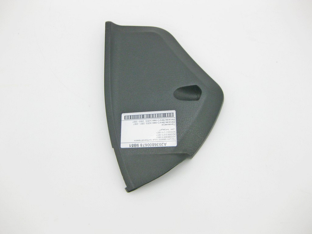 Mercedes-Benz  A2036800678 9B51 Кришка лівого торця панелі приладів антрацит C-Class W203 Одеса - фото 3