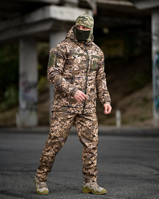 Зимовий тактичний костюм gamma original піксель ПП8166 Одеса - фото 14