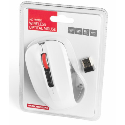 Мышка Modecom MC-M9.1 Wireless White (M-MC-0WM9.1-200) Винница - изображение 5