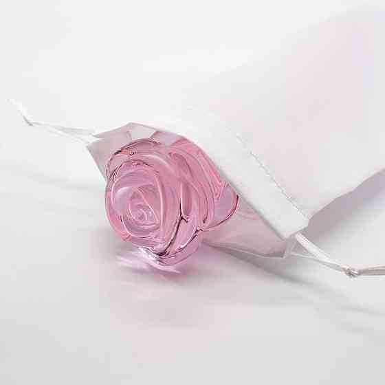 Набор анальных пробок DreamToys Glaze Glass Rosebud стеклянный, розовый, 3 шт. Sex Aura Киев