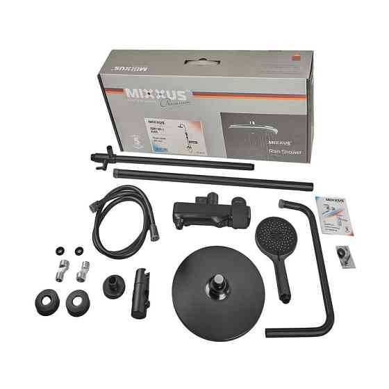 Душова колона Mixxus Premium DERBY 009-J BLACK зі змішувачем   ( MI6604 ) 31777 Харків
