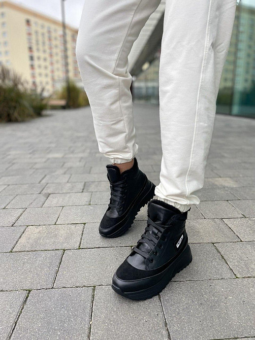 Без бренда Черевики жіночі VLADEKS чорні натуральна шкіра зима 40р.41р. (5185) Коломия - фото 6