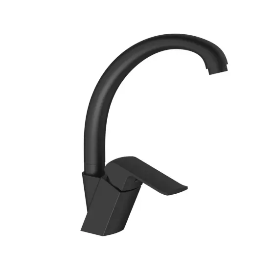 Змішувач для кухні GAPPO G4150 чорний Київ