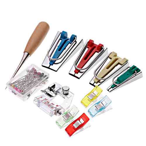 Набор для пэчворка, изготовления косой ленты бейки, CY-BTM-S2, 11шт в кейсе Винница