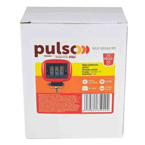 Рабочая светодиодная фара WLP-SB30A RD SPOT 3x10W (122x60x115) 9-36V 30W 6000K Харьков