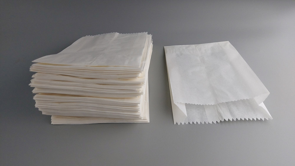 Жиростойкий бумажные пакеты саше 10/3*17 Белый (100 шт) Харьков - изображение 3