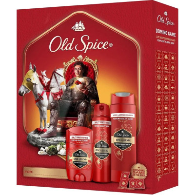 Набор косметики Old Spice Knight Epic Legend (8006530006095) Винница - изображение 2