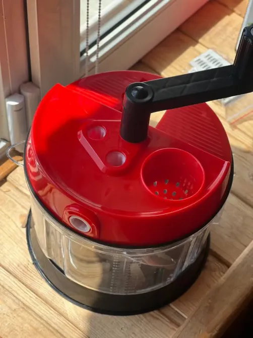 Овощерезка кухонный измельчитель BIG MAC Hand cranked vegetable slicer AND LY-974 Коломия - фото 5