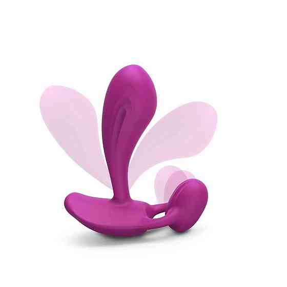 Вибратор Love To Love WITTY - SWEET ORCHID универсальный, точки G + P, пульт ДУ Sex Aura Киев