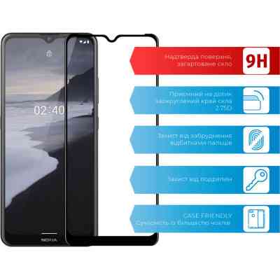 Скло захисне ACCLAB Full Glue Nokia 2.4 (1283126510793) Вінниця