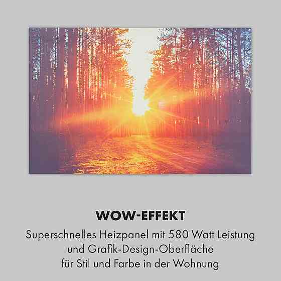 Інфрачервоний нагрівач Wonderwall Air Art Infinite 580 90x60 см 90 x 60 см / 580 Вт (Німеччина, читати Рівне