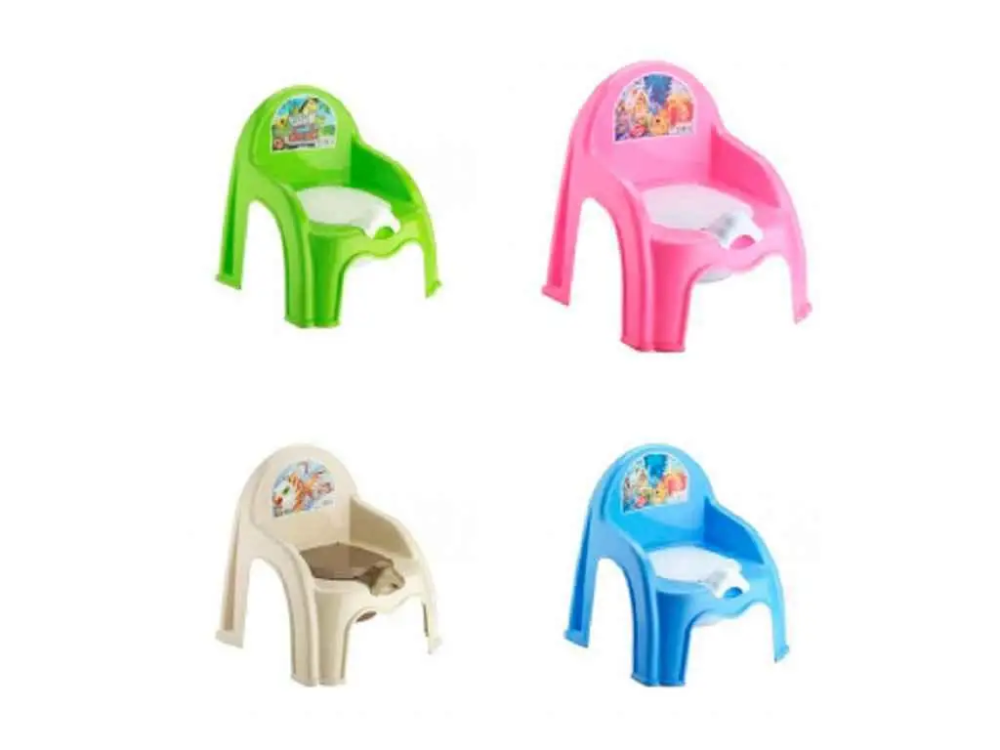 Горшок детский со спинкой 313 (различные цвета) Харьков - изображение 1