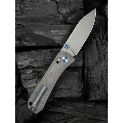 Нож Weknife Bougie Banter, Stonewash, титан (WE24009-2) Винница - изображение 9