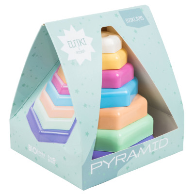 Розвиваюча іграшка Tigres Пірамідка, ELFIKI (39734) Вінниця - фото 1