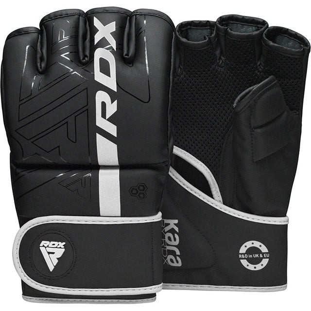 Рукавиці для ММА RDX F6 KARA Matte White XL (капа у комплекті) Каменское - изображение 2