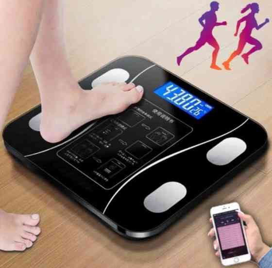 Весы напольные электронные Bluetooth управление через смартфон до 180 кг Винница