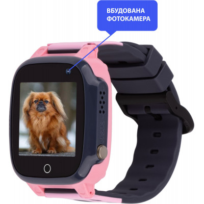 Смарт-годинник Amigo GO008 MILKY GPS WIFI Pink (873293) Вінниця - фото 3