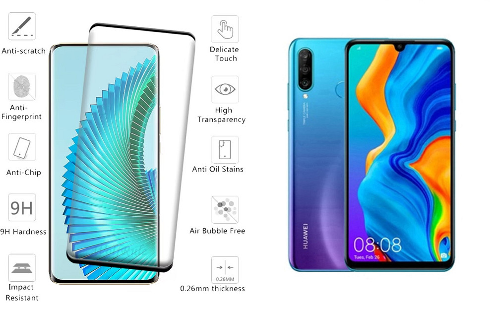 Защитное стекло HyperGlass Pro для Huawei P30 Lite – максимальная чувствительность и защита Киев - изображение 2