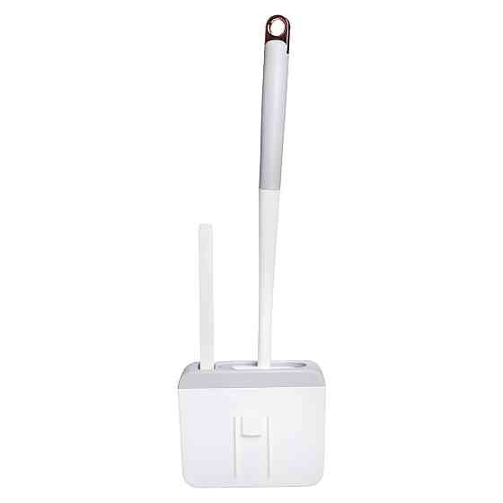 Комплект аксесуарів для туалету з підставкою, сірий Київ