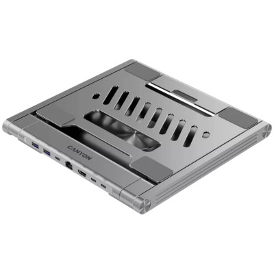 Подставка для ноутбука Canyon Laptop Stand with Detachable Hub OnStand 2 (6-in-1 Hub) (CNS-SDS2) Винница - изображение 2