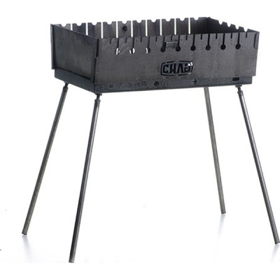 Мангал СИЛА на 10 шампурів товщина 2 мм (960106) Вінниця - фото 1