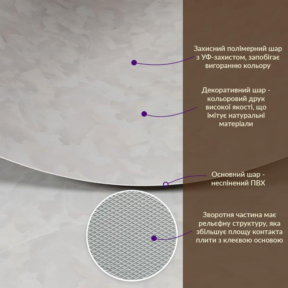 Декоративная ПВХ плита 1,22м х 2,44м х 3мм SW-00002597 Киев - изображение 3