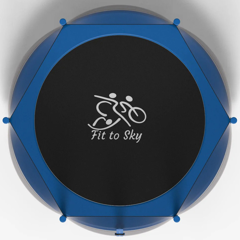 Батут FitToSky 140 см с защитной сеткой уличный домашний для детей Киев - изображение 4