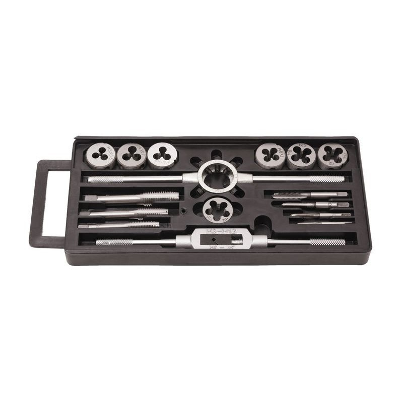 Набор метчиков и плашек метрический 16 предметов SCHEPPACH SCH-PD016-1 Одесса - изображение 1