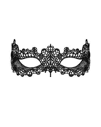 Мереживна маска Obsessive A701 mask, єдиний розмір, чорна Sex Aura Київ