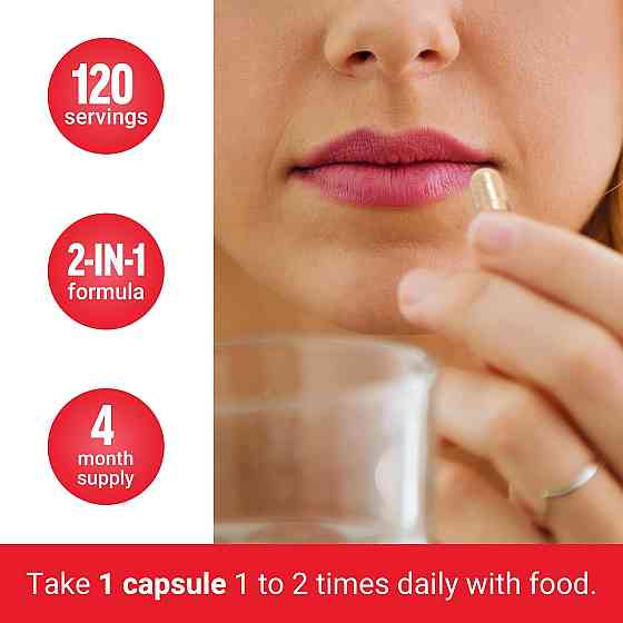 Vitamin D3 & K2 , 120 Vegetable Capsules Луцк