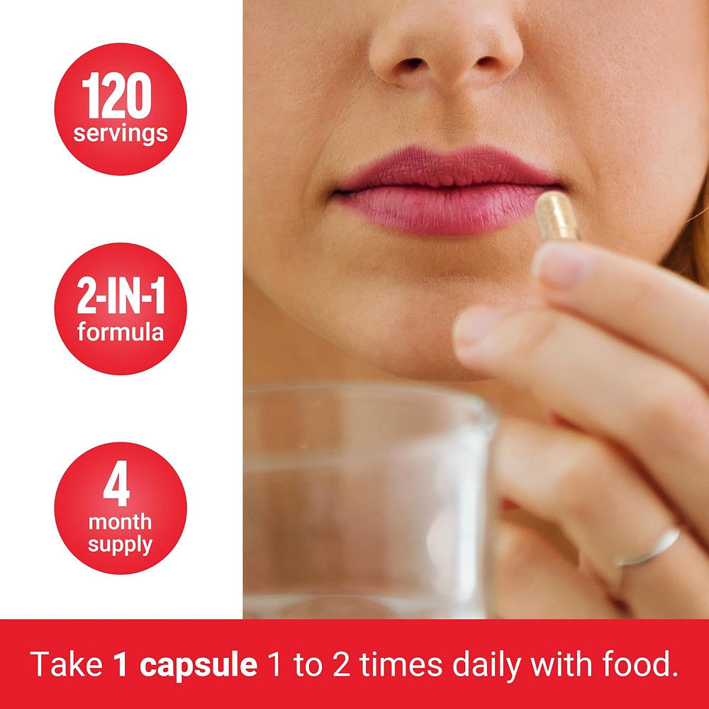 Vitamin D3 & K2 , 120 Vegetable Capsules Луцьк - фото 3