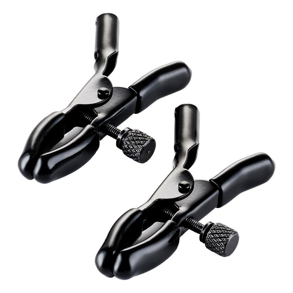 Затискачі для сосків Guilty Pleasure Draped Desire Clamps, чорно-золоті Sex Aura Київ - фото 8