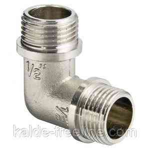 Кутник латунний 3/4" П-П (нікель) Харків