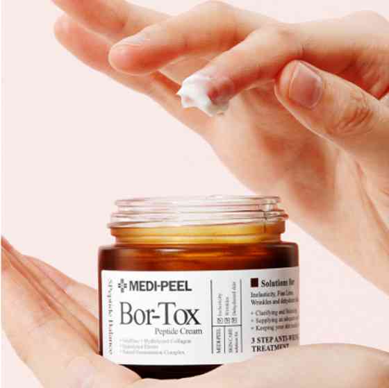 Ліфтинг-крем для обличчя з пептидами Bor-Tox Peptide Cream Medi-Peel 50 мл Винница