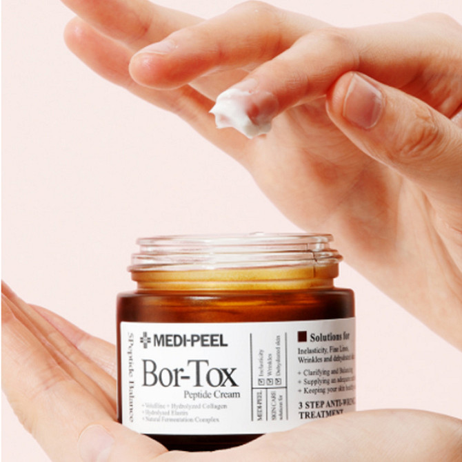 Ліфтинг-крем для обличчя з пептидами Bor-Tox Peptide Cream Medi-Peel 50 мл Винница - изображение 3