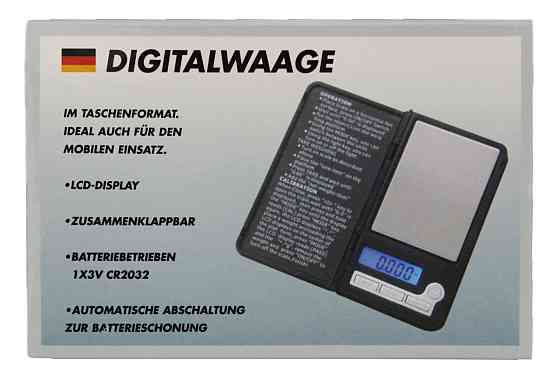 Весы ювелирные Digital Waage 100г 5*9*1 Днепр