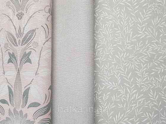 Шпалери вінілові на флізеліні A.S.Creation Maison charme 0.53x10 прованс гілки маленькі ніжні білі на сірому Київ
