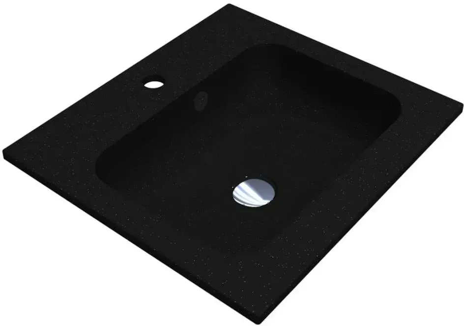 Раковина  Miraggio Della 500 50,1x45,1 Czarny Mat 8813459 Київ - фото 1