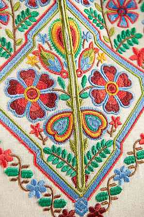 Вишиванка жіноча, натуральна лляна топ Київ