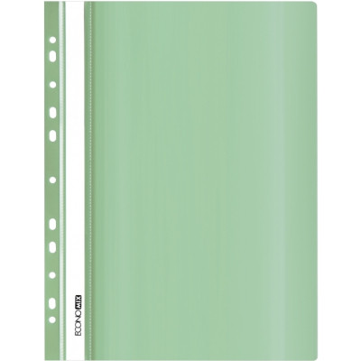 Папка-скоросшиватель Economix А4 с перфорацией, фактура "глянец", мятная (E31510-84) Винница - изображение 1