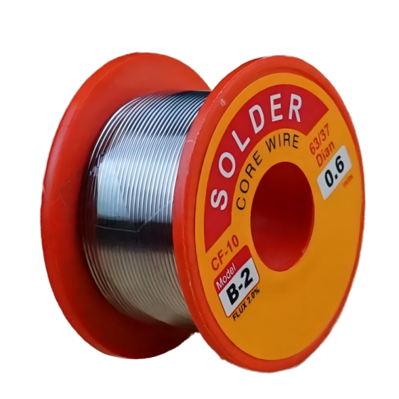 Припой с флюсом 0.6 мм, 100 г, JINHU для пайки Киев