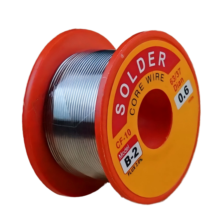 Припой с флюсом 0.6 мм, 100 г, JINHU для пайки Киев - изображение 3