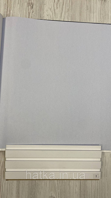 Шпалери метрові вінілові на флізеліні A.S.Creation Elite of Shades1.06x10 однотон світлий блакитний 78652-5 Київ - фото 2