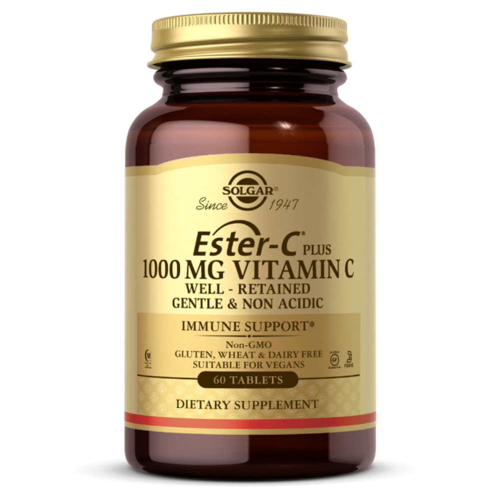 Витамин С Solgar Ester-C Plus 1000 мг Vitamin C 60 табл Киев - изображение 3