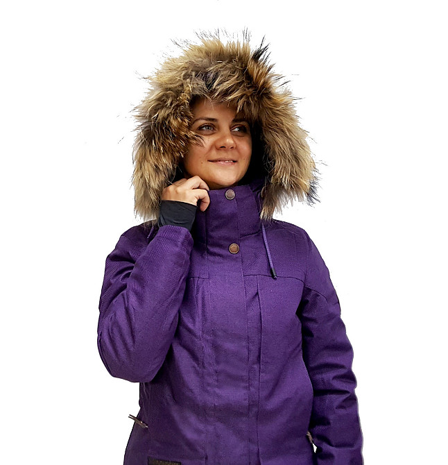 Женское зимнее пальто-парка