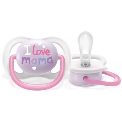 Пустышка Philips AVENT Ultra Air I love... для девочек 0-6 мес. (SCF080/02) Винница - изображение 2