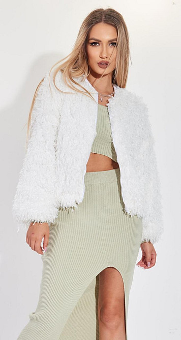 Хутряний бомбер (44) Київ - фото 1